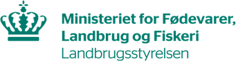Logo for Ministeriet for Fødevarer, Landbrug og Fiskeri